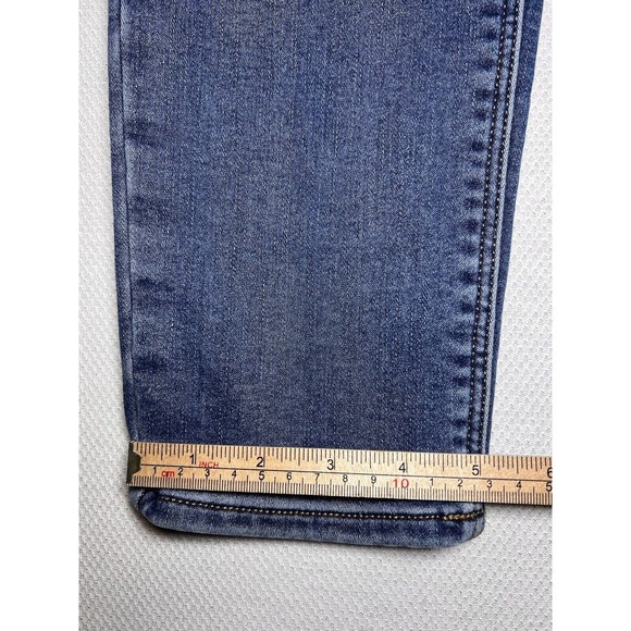 Old Navy Jegging Women Sz 12 Elastic Waist Inseam is 28 Blue Denim - Picture 13 of 16